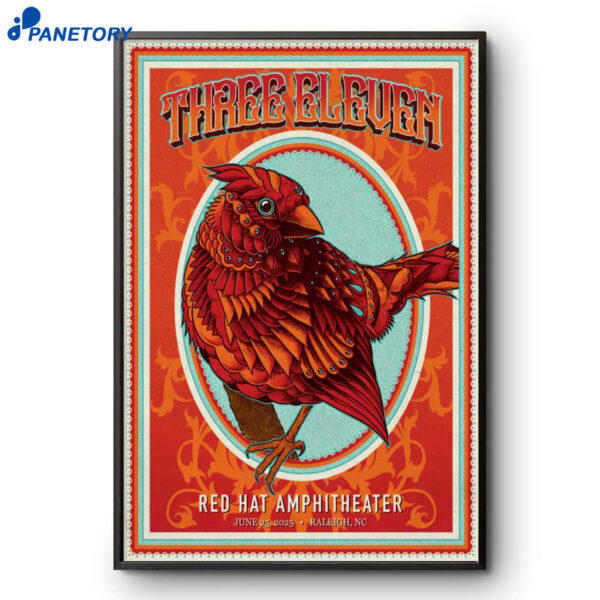 311 The Band Raleigh NC Jun 25 2025 Poster