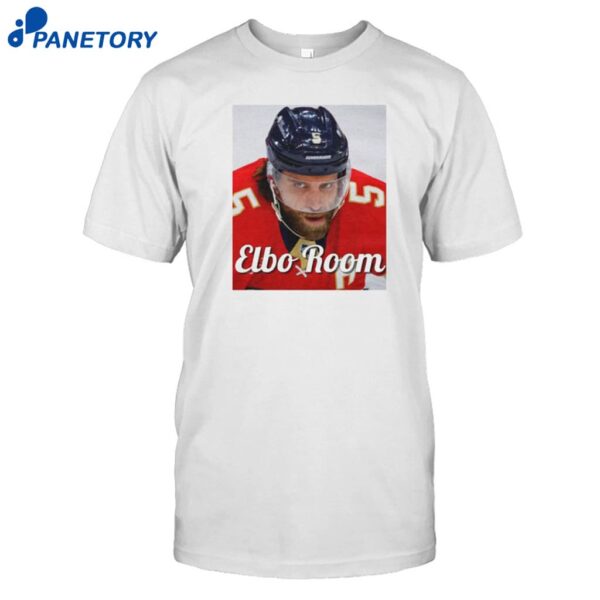 Aaron Ekblad Wearing Elbo Room Shirt