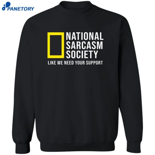 Anne Burrell National Sarcasm Society Shirt 2