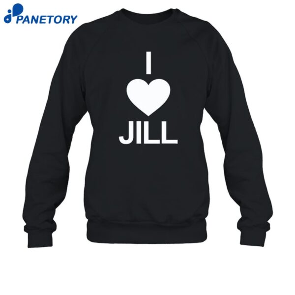 Ben Starr Wearing I Love Jill Shirt 1