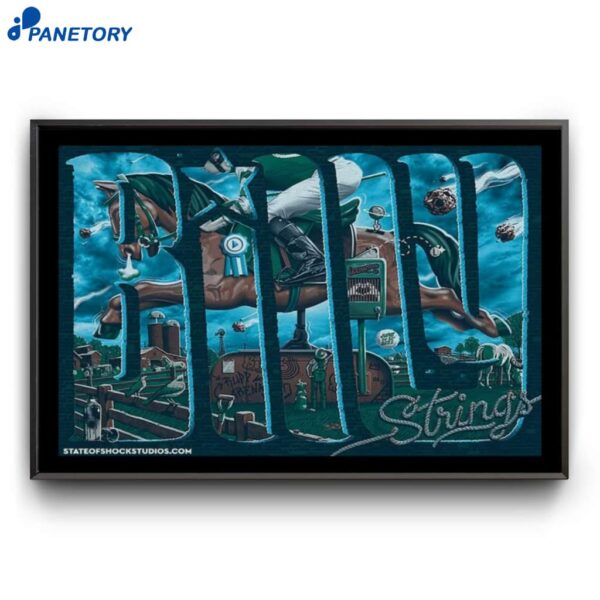 Billy Strings 2025 Lexington Tour Poster