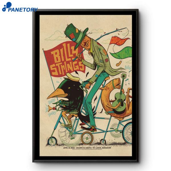 Billy Strings Chaifetz Arena St. Louis MO June 13 2025 Poster