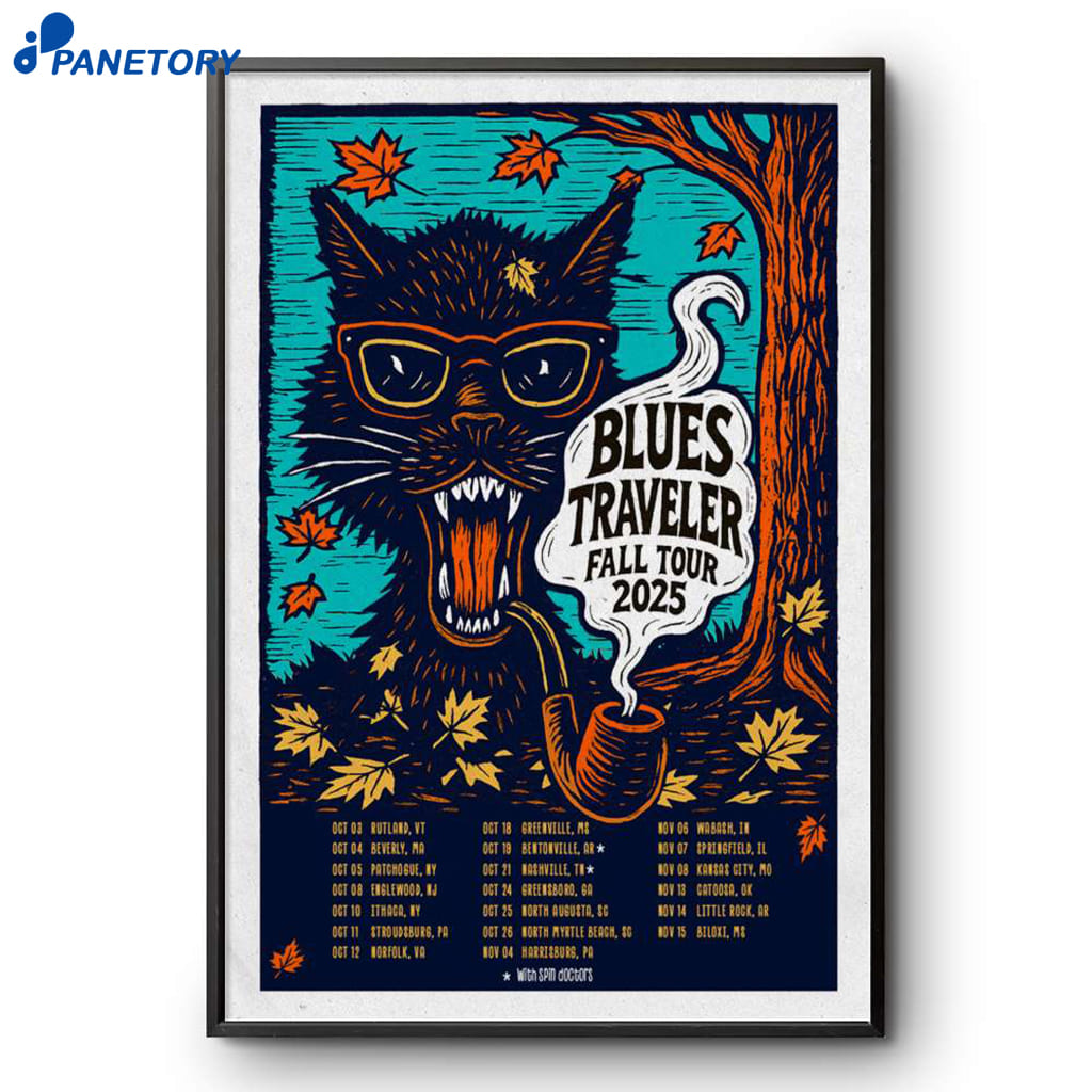 Blues Traveler Announces Fall 2025 Tour Poster 2 Blues Traveler Announces Fall 2025 Tour Poster