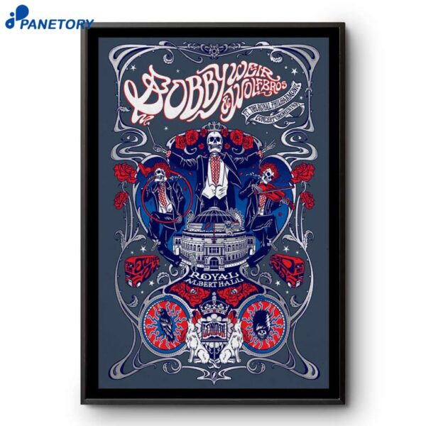 Bobby Weir And Wolf Bros Tour London 2025 Poster