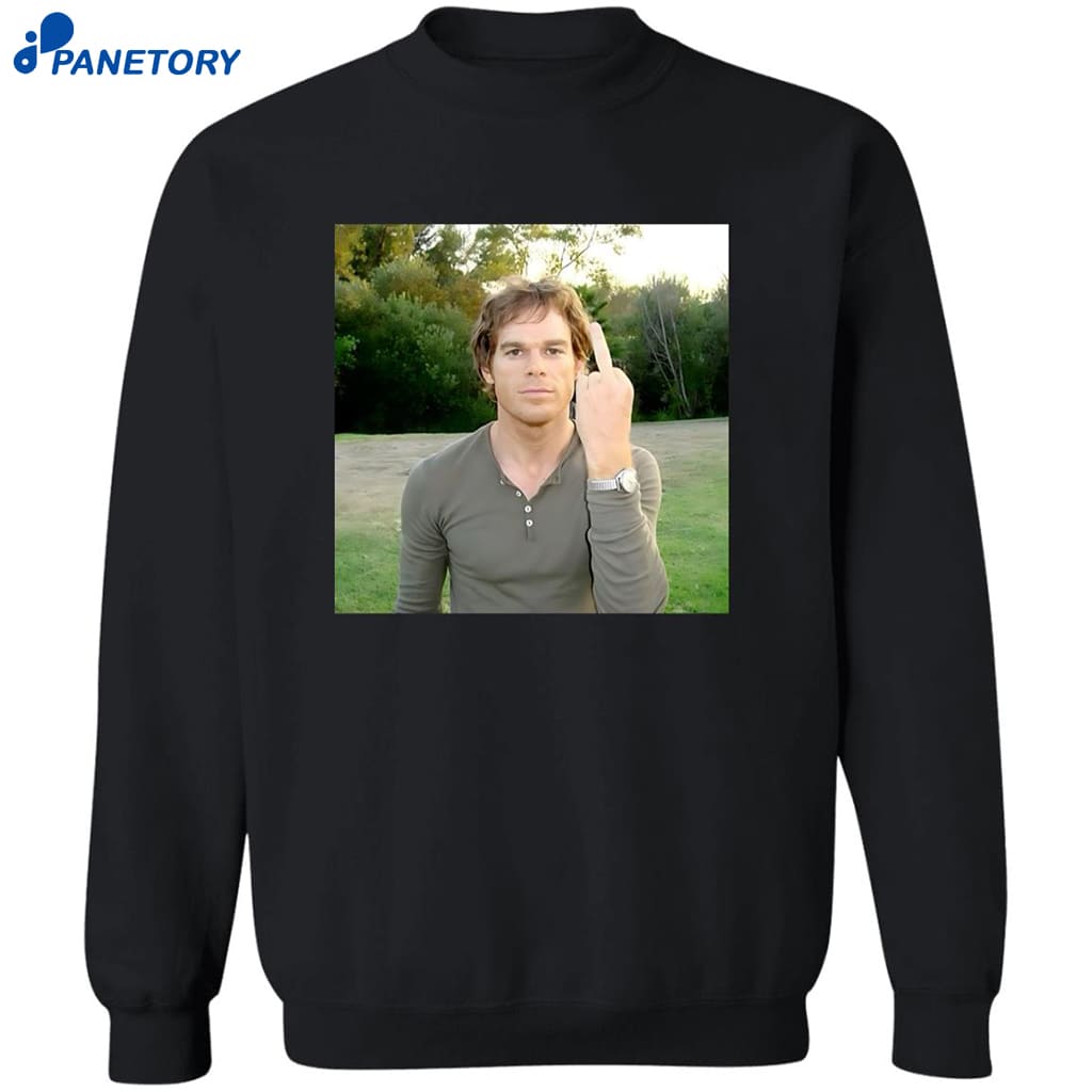 Dexter Morgan Finger Shirt 6 Dexter Morgan Finger Shirt 2