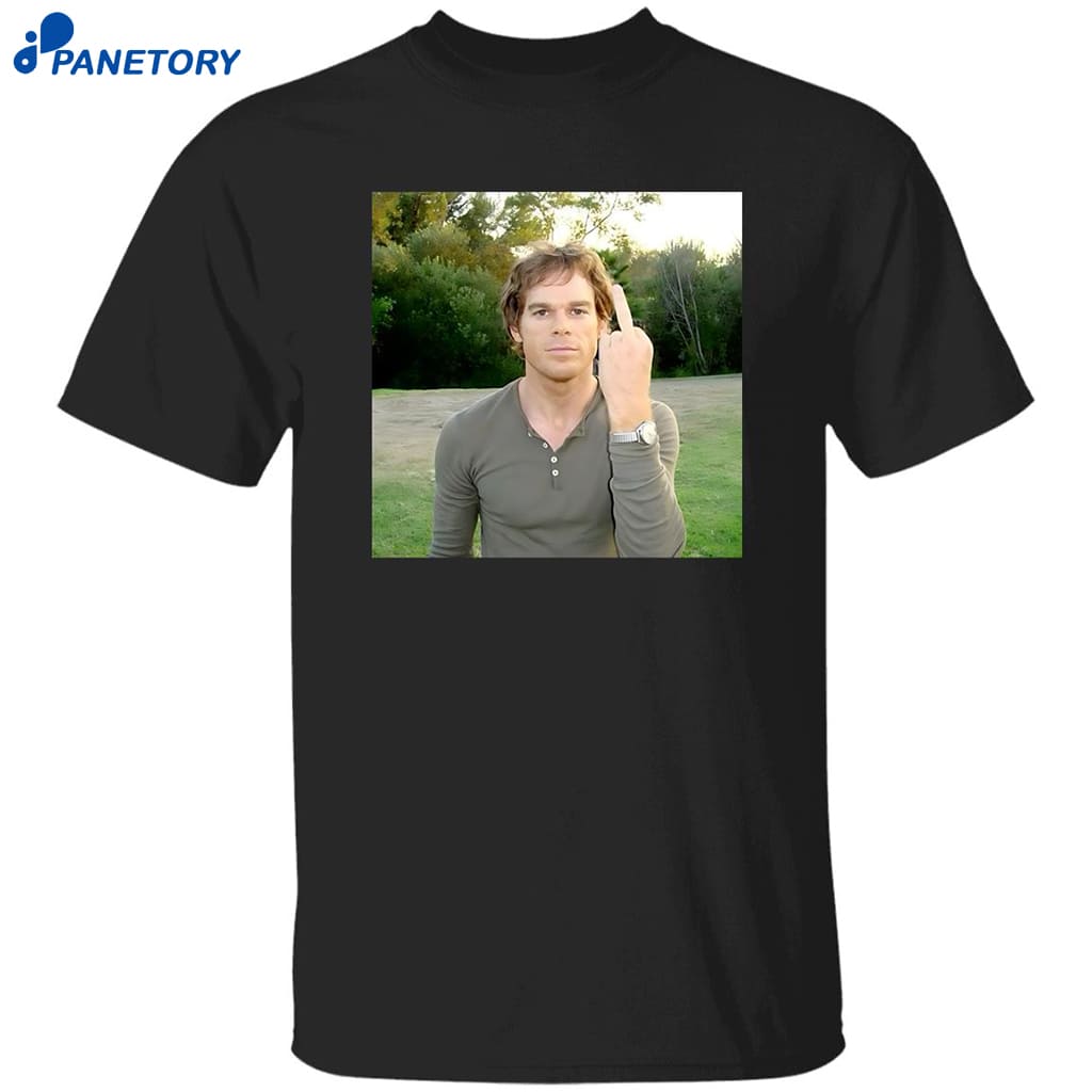 Dexter Morgan Finger Shirt 8 Dexter Morgan Finger Shirt