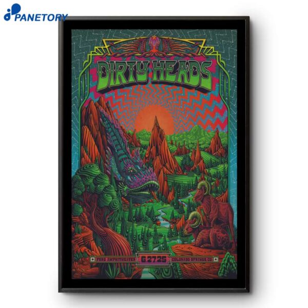 Dirty Heads Postertour Colorado Springs CO Jun 27 2025