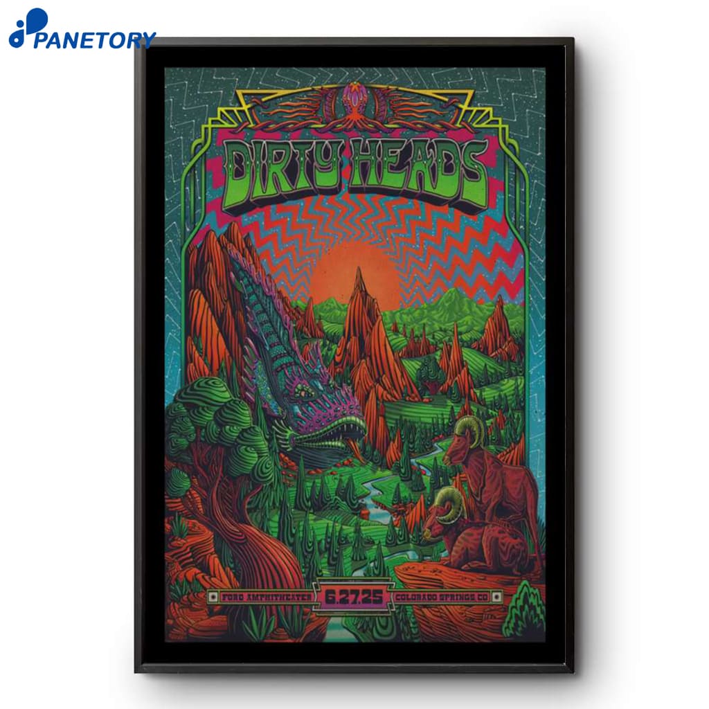 Dirty Heads Postertour Colorado Springs CO Jun 27 2025 2 Dirty Heads Postertour Colorado Springs Co Jun 27 2025