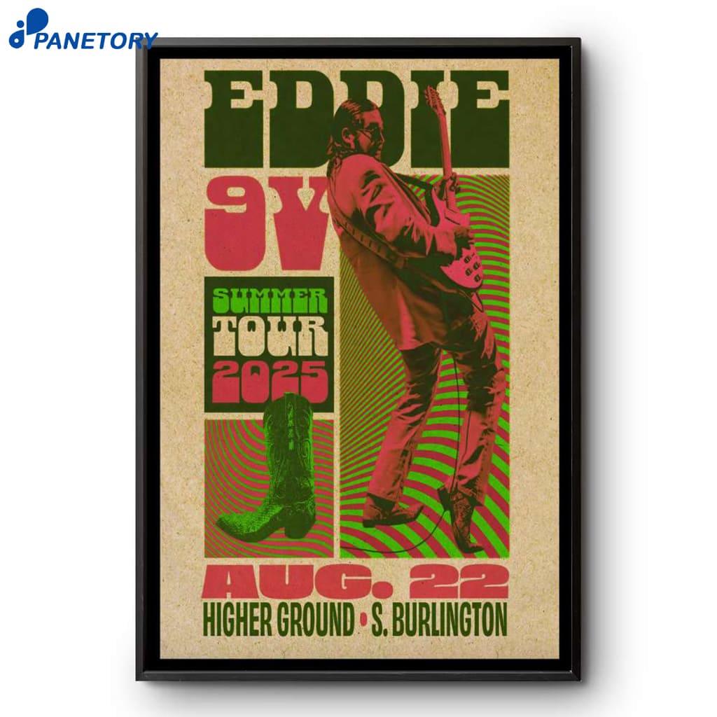 Eddie 9V South Burlington VT Aug 22 2025 Poster 2 Eddie 9v South Burlington Vt Aug 22 2025 Poster