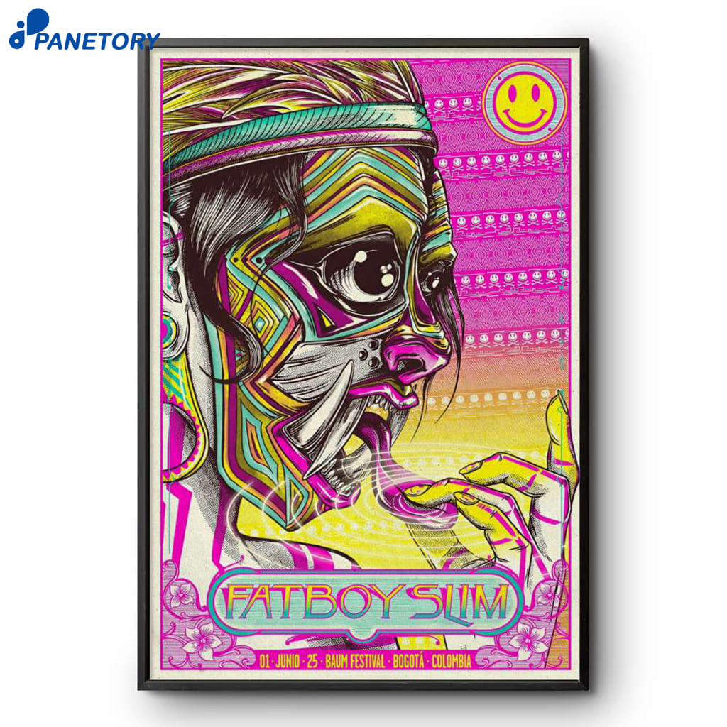 Fatboy Slim Baum Festival Jun 1 2025 Poster 2 Fatboy Slim Baum Festival Jun 1 2025 Poster