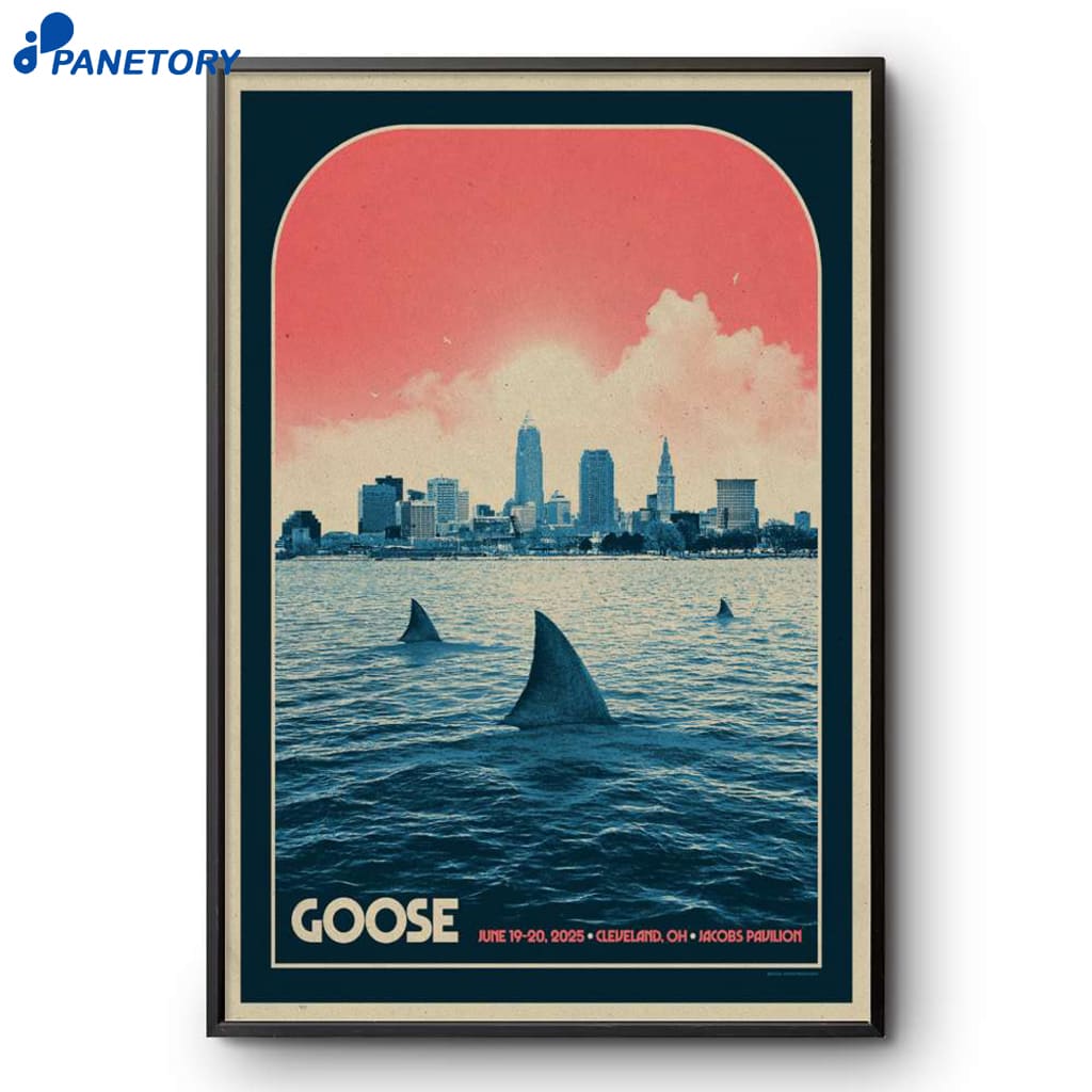 Goose Jacobs Pavilion Nautica Cleveland OH June 20 2025 Poster 2 Goose Jacobs Pavilion Nautica Cleveland Oh June 20 2025 Poster