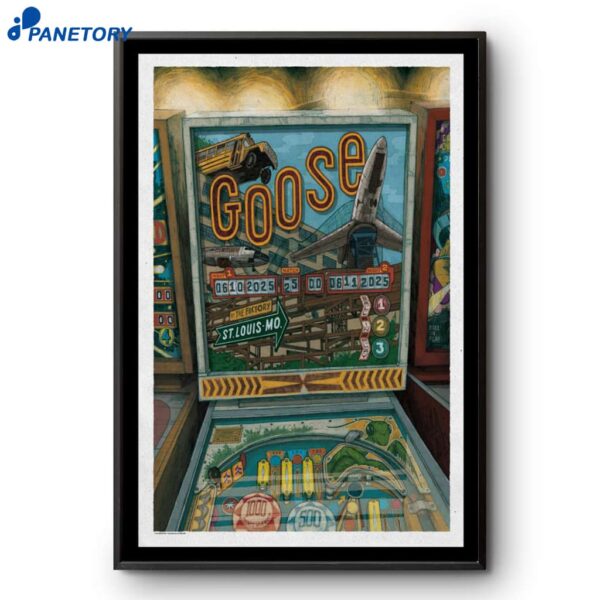 Goose The Factory St. Louis June 2025 Poster