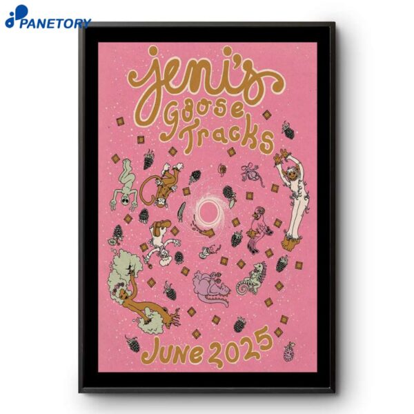 Goose X Jeni's Ice Creams June 2025 Poster