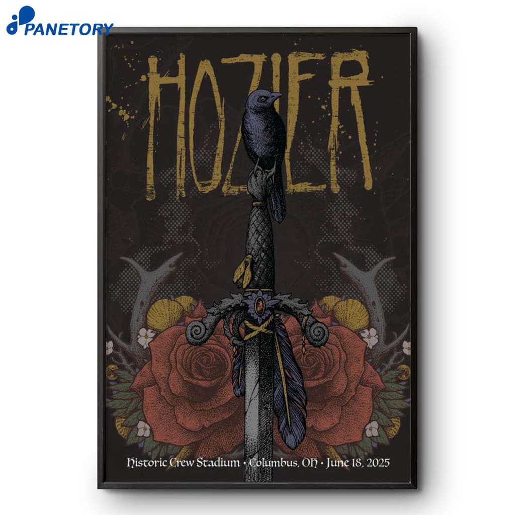 Hozier Historic Crew Stadium Columbus OH Jun 18 2025 Poster 2 Hozier Historic Crew Stadium Columbus Oh Jun 18 2025 Poster