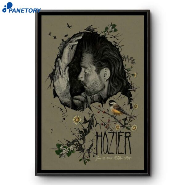 Hozier In Boston MA Jun 23 2025 Poster