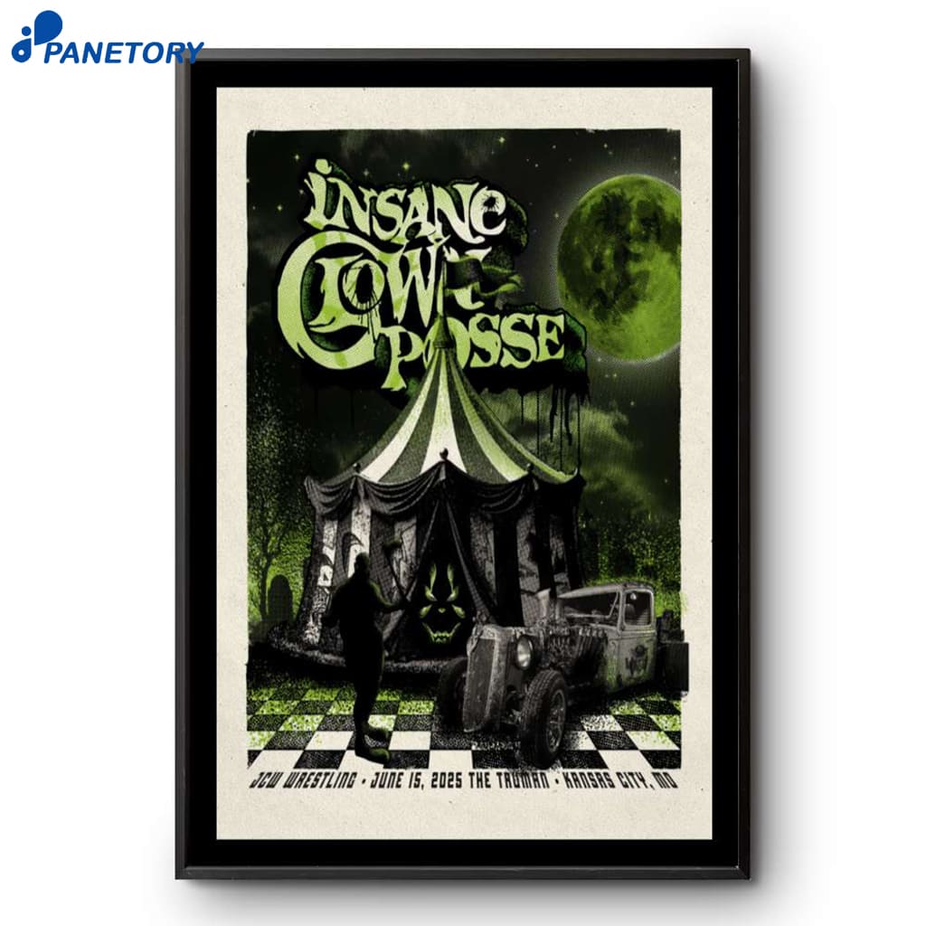 Insane Clown Posse Show Kansas City MO June 15 2025 Poster 2 Insane Clown Posse Show Kansas City Mo June 15 2025 Poster