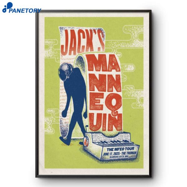 Jack's Mannequin The Mfeo Tour Kansas City June 17 2025 Poster