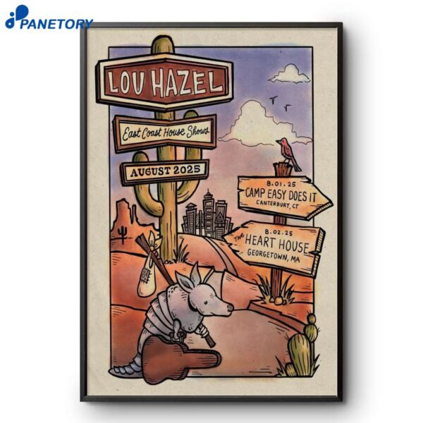 Lou Hazel Canterbury CT Aug 1 2025 Poster