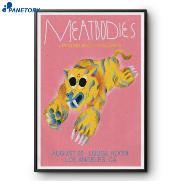 MEATBODIES Los Angeles CA Aug 28 2025 Poster
