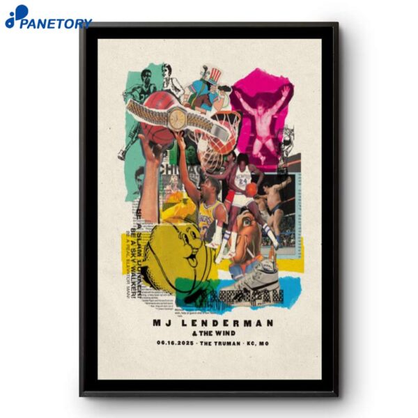 MJ Lenderman Kansas City 2025 Event Poster