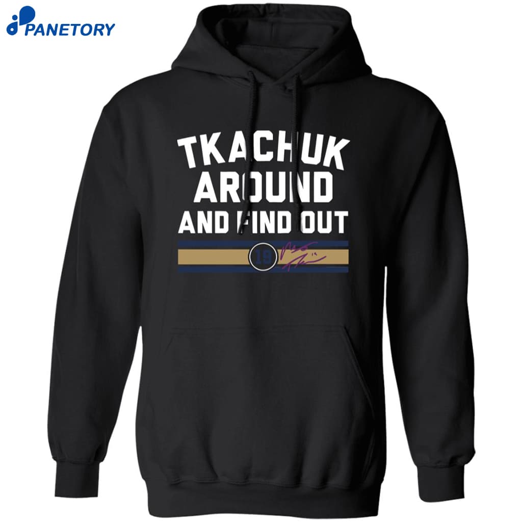 Matthew Tkachuk Around And Find Out Tank Top Shirt 7 Matthew Tkachuk Around And Find Out Tank Top Shirt 1