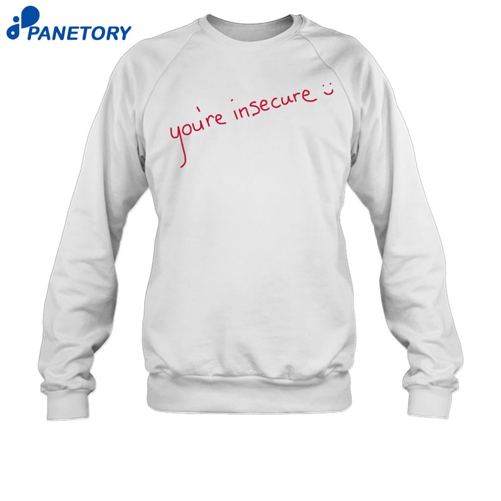 Mgk Wearing You're Insecure Shirt 6 Mgk Wearing You're Insecure Shirt-unisex T-shirt 1