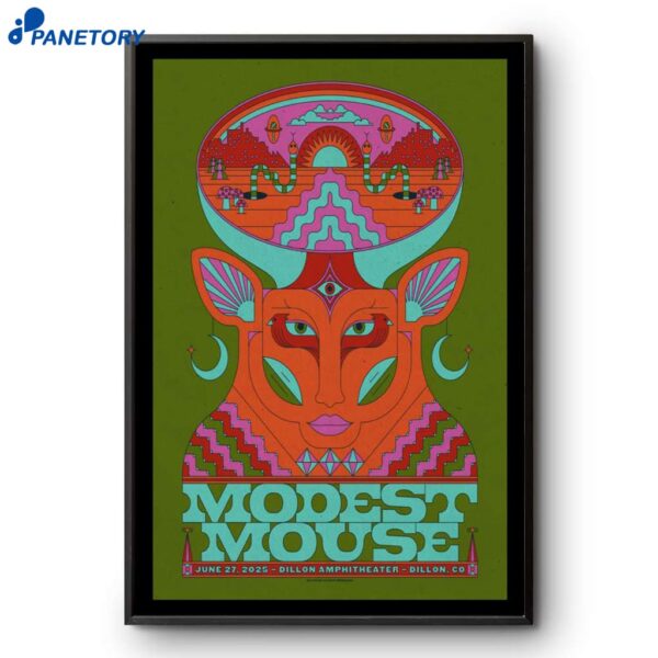 Modest Mouse Tour Dillon CO 06-27-2025 Poster