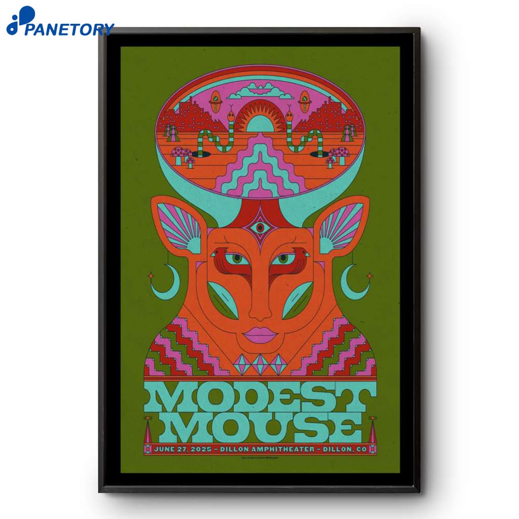 Modest Mouse Tour Dillon CO 06-27-2025 Poster 2 Modest Mouse Tour Dillon Co 06-27-2025 Poster