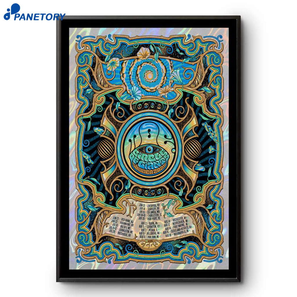 Moe The Band Summer 2025 Tour Poster 2 Moe The Band Summer 2025 Tour Poster