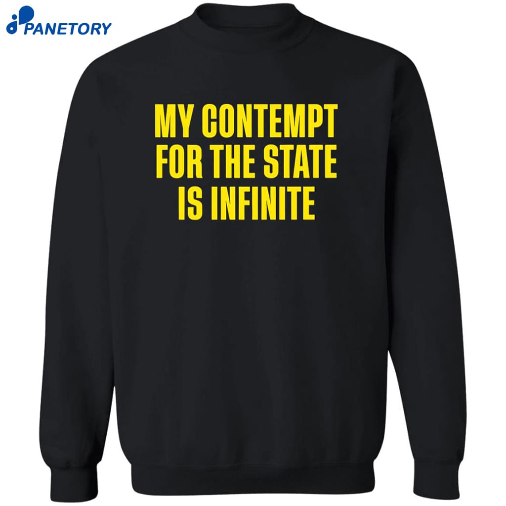 My Contempt For The State Is Infinite Shirt 6 My Contempt For The State Is Infinite Shirt 2