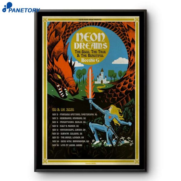 Neon Dreams Eu & Uk 2025 Poster