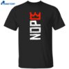 Obama No Kings Nope Protest Sign Shirt