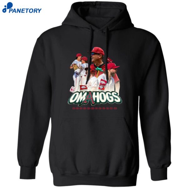Omahogs Razorbackology 1979-2025 Shirt 1
