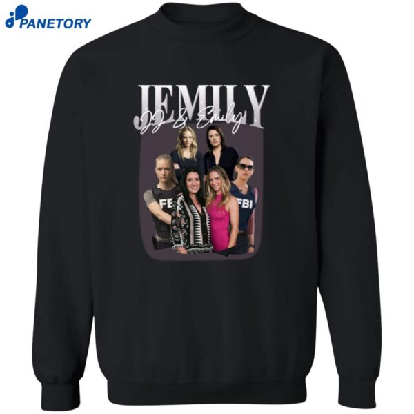 Paget Brewster Jemily Jj And Emily Shirt 2