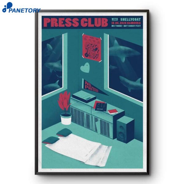Press Club Hamburg Germany Jun 15 2025 Poster