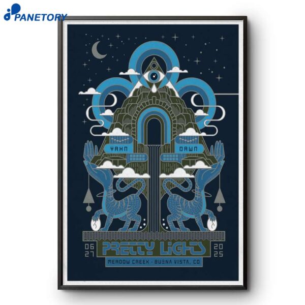 Pretty Lights Yahn Dawn At Meadow Creek Buena Vista CO Jun 27 2025 Poster