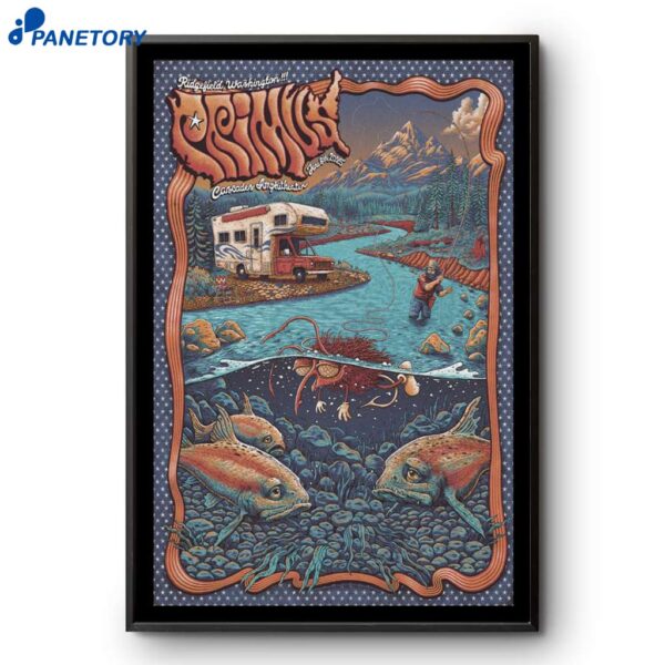 Primus Cascades Amphitheater Ridgefield Wa June 06 2025 Poster