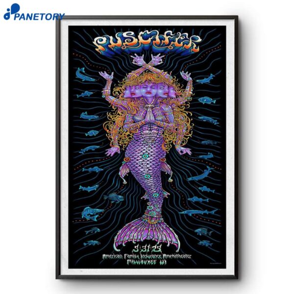Puscifer Summerfest Grounds Milwaukee Wi May 31 2025 Poster
