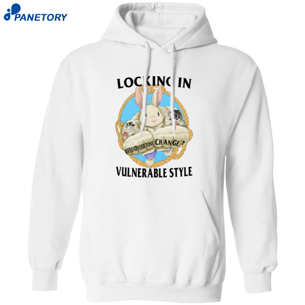Rabbit Locking In Vulnerable Style Why Did Your Tone Change Shirt 7 Rabbit Locking In Vulnerable Style Why Did Your Tone Change Shirt 1