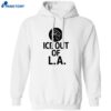 Retro Ice Out Of La Print T-shirt 1