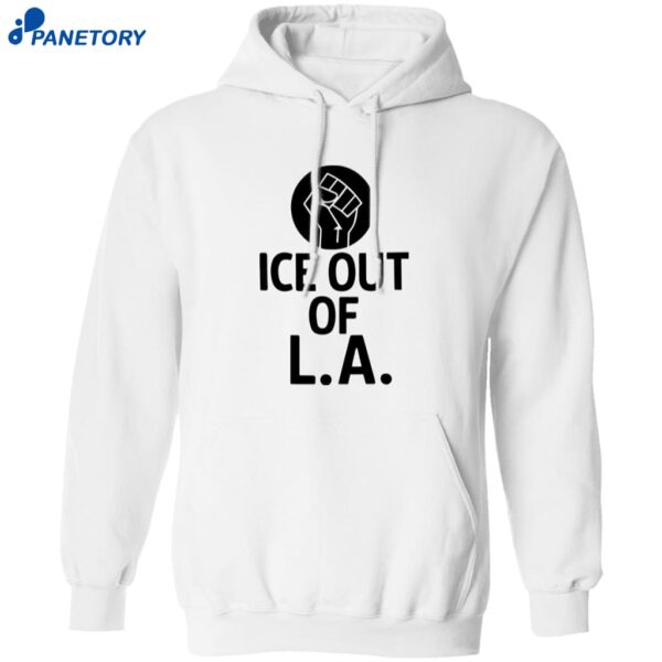 Retro Ice Out Of La Print T-shirt 1