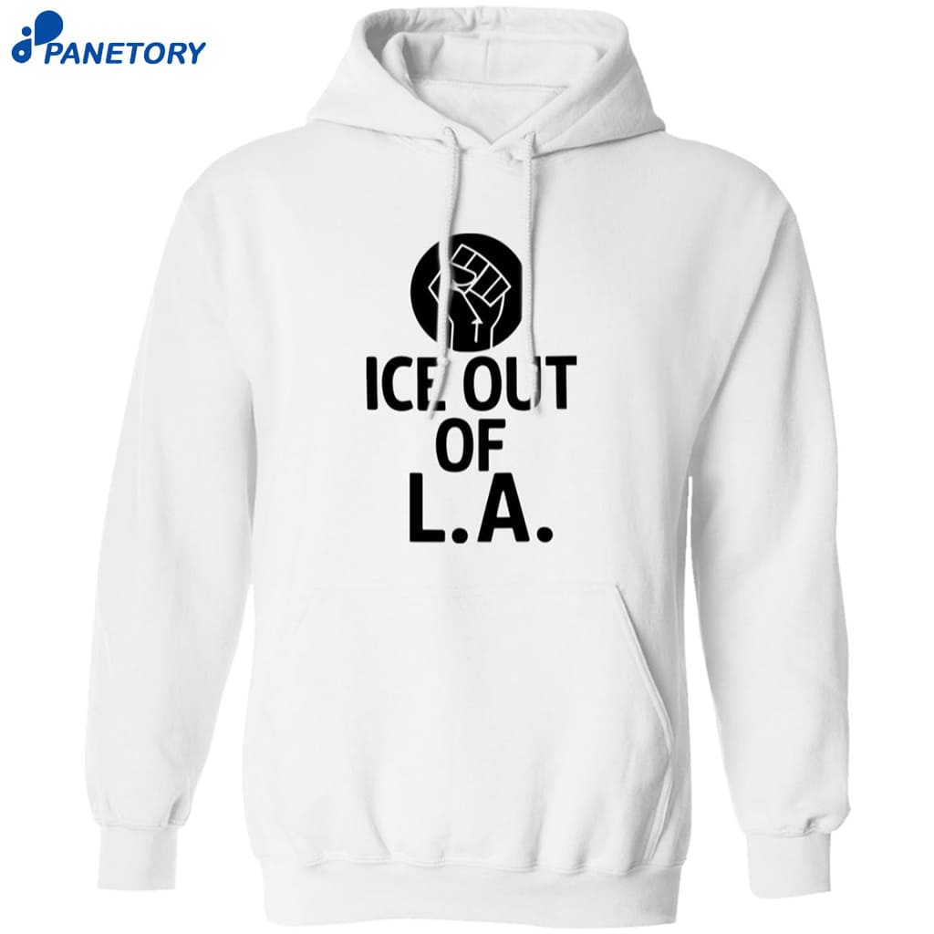 Retro Ice Out Of LA Print T-shirt 7 Retro Ice Out Of La Print T-shirt 1