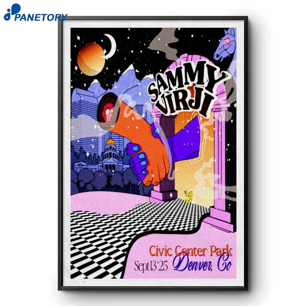 Sammy Virji Civic Tour Denver CO Sep 13 2025 Poster 2 Sammy Virji Civic Tour Denver Co Sep 13 2025 Poster