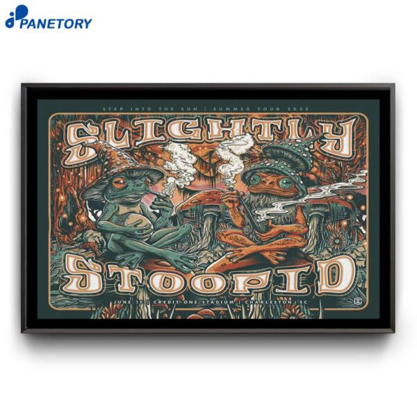 Slightly Stoopid Charleston SC June 15 2025 Poster