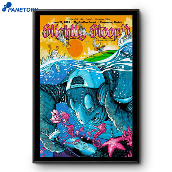 Slightly Stoopid Clearwater Florida Poster 2025