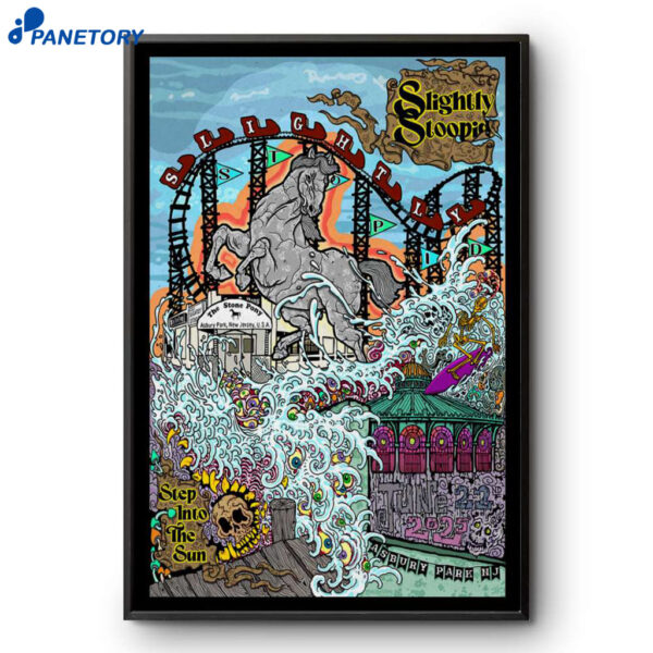 Slightly Stoopid Concert Asbury Park 2025 Poster