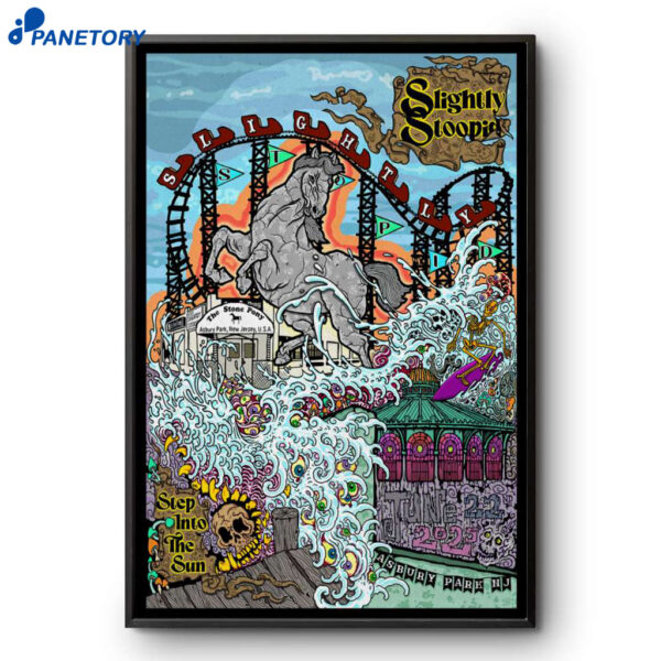 Slightly Stoopid Stone Pony Summer Stage Asbury Park NJ 6-22-2025 Poster