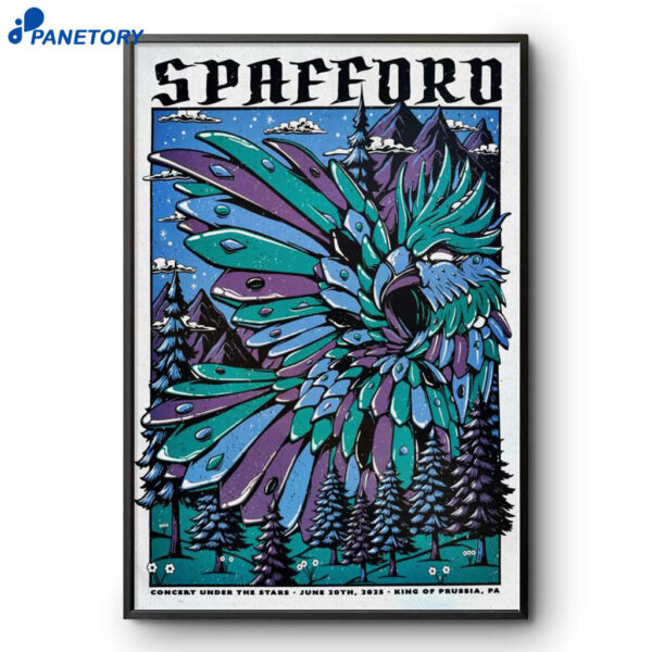Spafford The Charleston Pour House Charleston SC June 20 2025 Poster