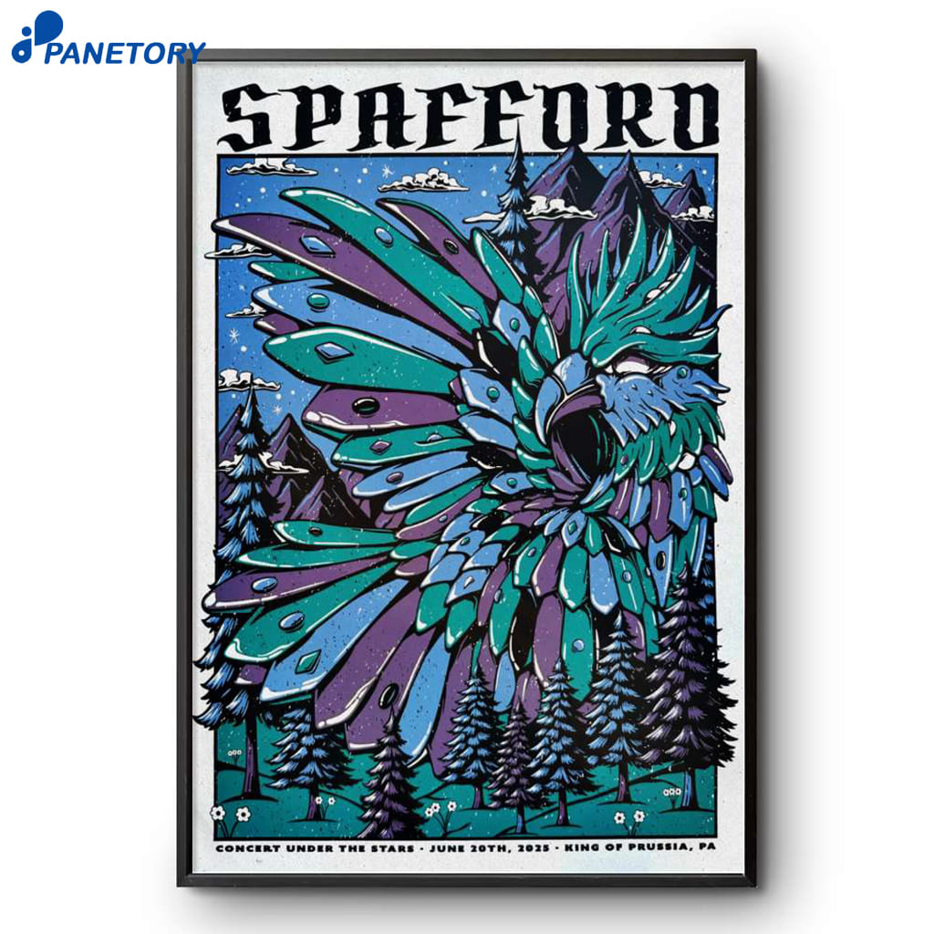 Spafford The Charleston Pour House Charleston SC June 20 2025 Poster 2 Spafford The Charleston Pour House Charleston Sc June 20 2025 Poster