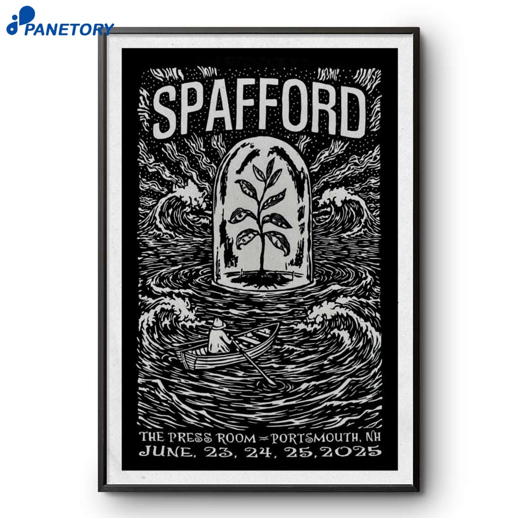 Spafford The Press Room Portsmouth NH June 2025 Poster 2 Spafford The Press Room Portsmouth Nh June 2025 Poster
